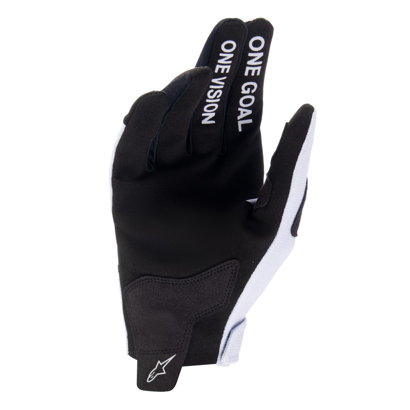 Alpinestars Radar Motocross-Handschuhe hellgrau-schwarz