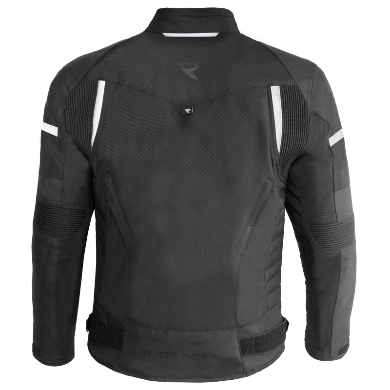 Evans Street Racer Motorradjacke Schwarz