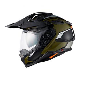 Enduro helma Nexx X.WED3 Keyo zeleno-stříbrná