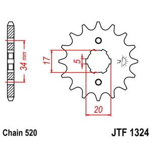 Ritzel JT JTF 1324-11 11T, 520