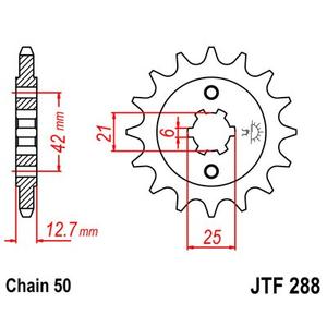 Ritzel JT JTF 288-15 15T, 530