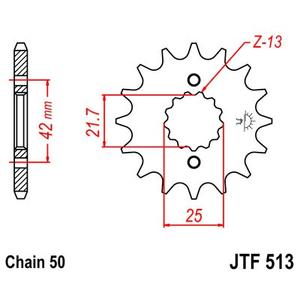 Ritzel JT JTF 513-14 14T, 530