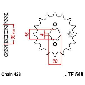 Ritzel JT JTF 548-13 13T, 428