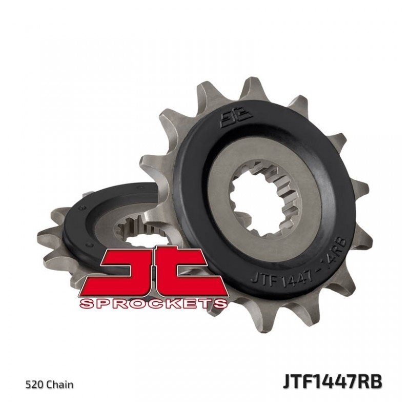 Ritzel JT 14T, 520 rubber cushioned