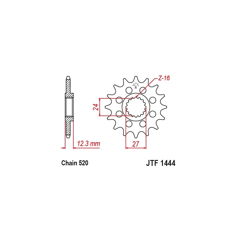 Ritzel JT 17T, 520