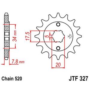 Ritzel JT JTF 327-11 11T, 520