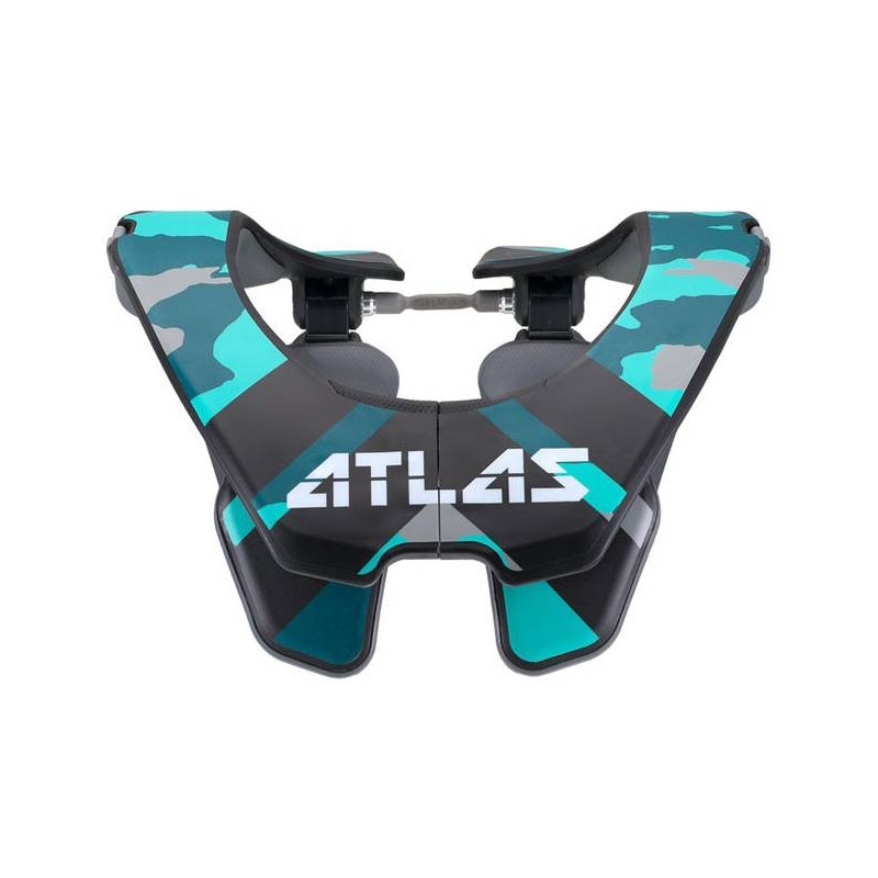 Prodigy Top Gun, ATLAS Kinder-Halswirbelsäulenprotektor (camo/blau, Größe UNI)