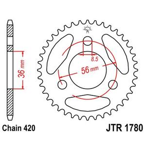 Ketten Rad JT JTR 1780-28 28T, 420