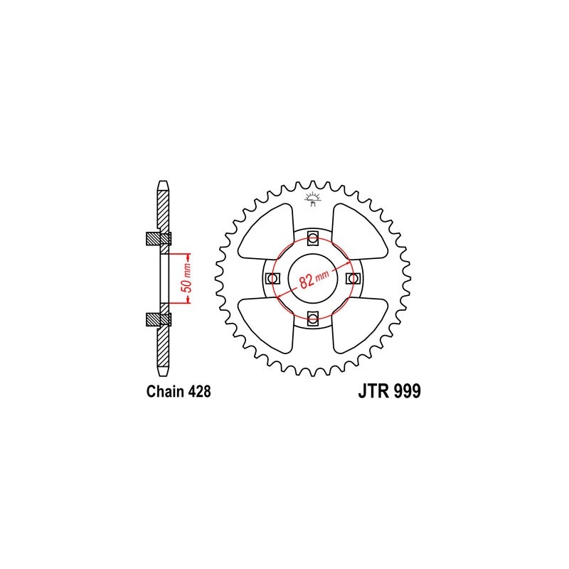 Ketten Rad JT 42T, 428