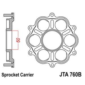 Rosettenmitnehmer JT JTA 760B