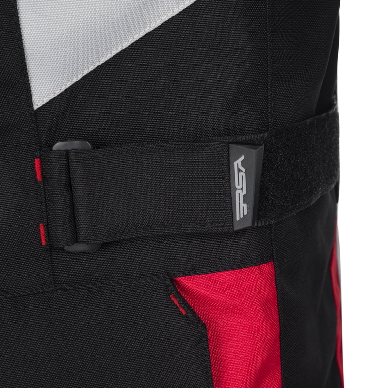 Motorradjacke RSA EXO 2 schwarz-grau-rot