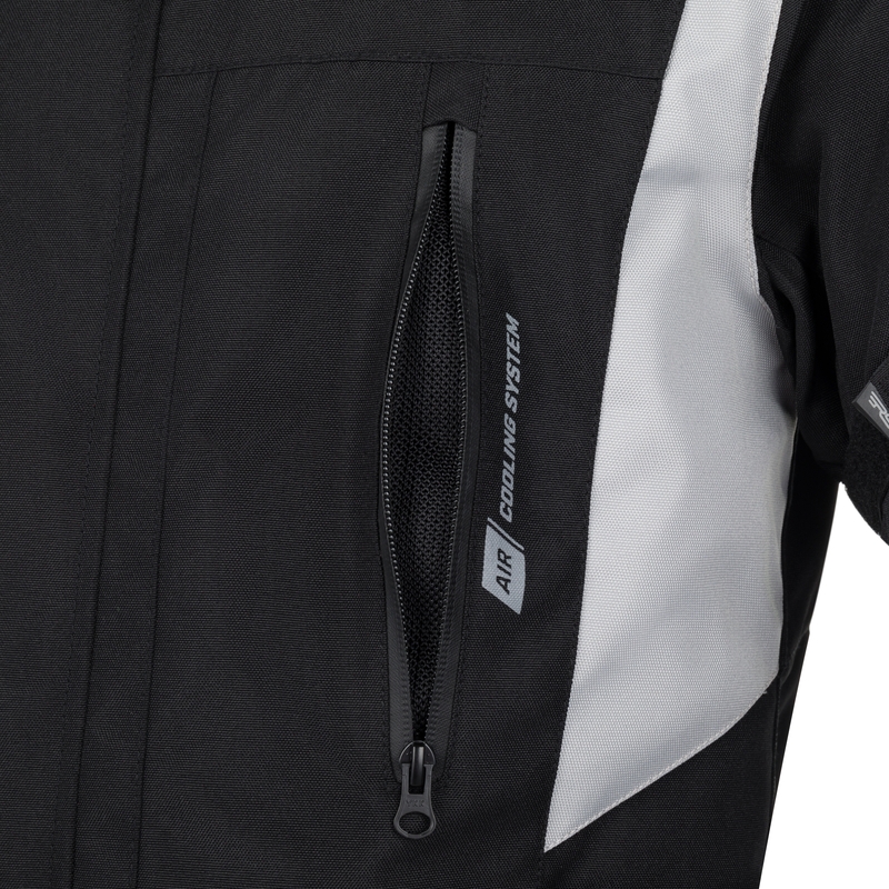 Motorradjacke RSA EXO 2 schwarz-grau-blau