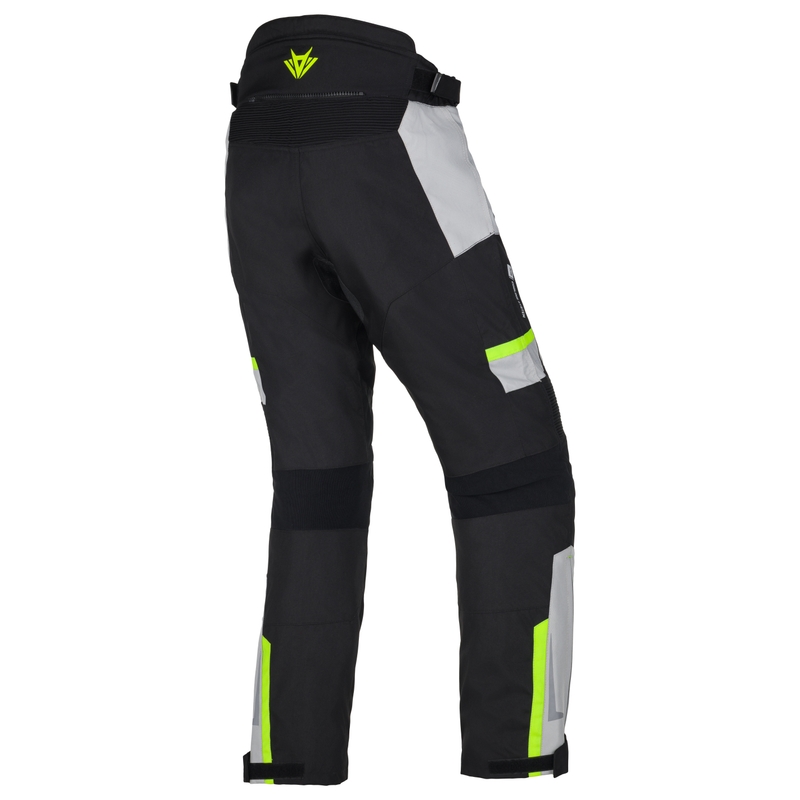 RSA EXO 2 Motorradhose schwarz-grau-fluo gelb