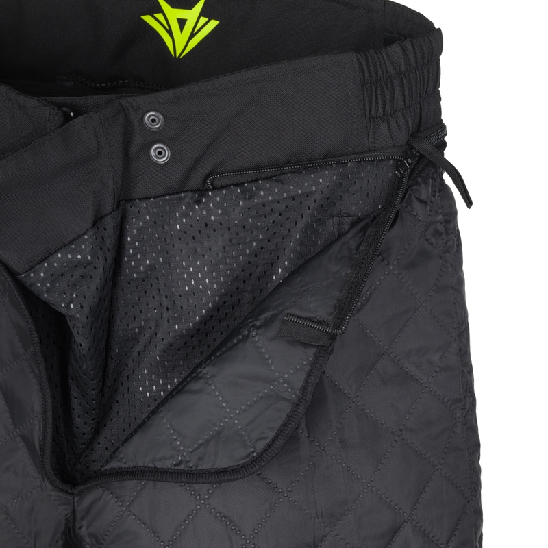 RSA EXO 2 Motorradhose schwarz-fluoreszierend gelb