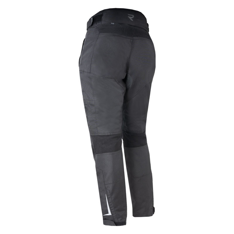 Damen-Motorradhose Street Racer Hilax schwarz