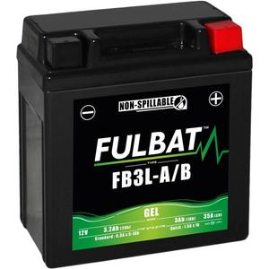 Gel-Batterie FULBAT FB3L-A/B GEL (YB3L-A/B GEL)