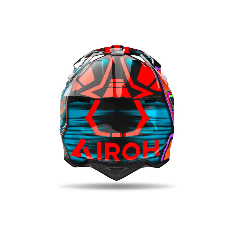 Airoh Wraaap Cyber Motocrosshelm glänzend orange