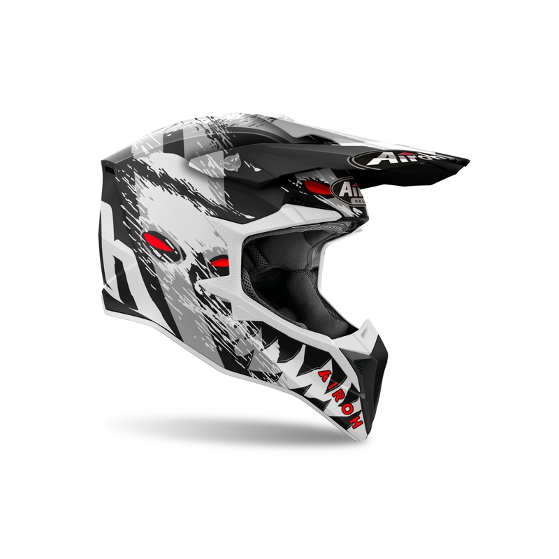Airoh Wraaap Demon 2024 Motocross Helm Matt