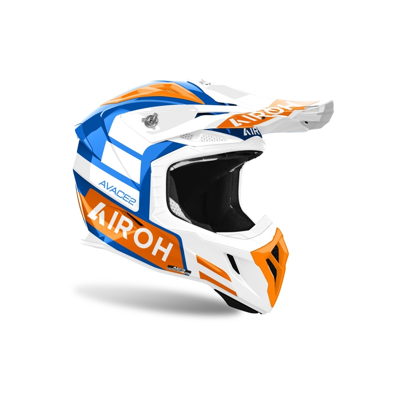 Motocrosshelm Airoh Aviator Ace 2 Sake glänzend orange