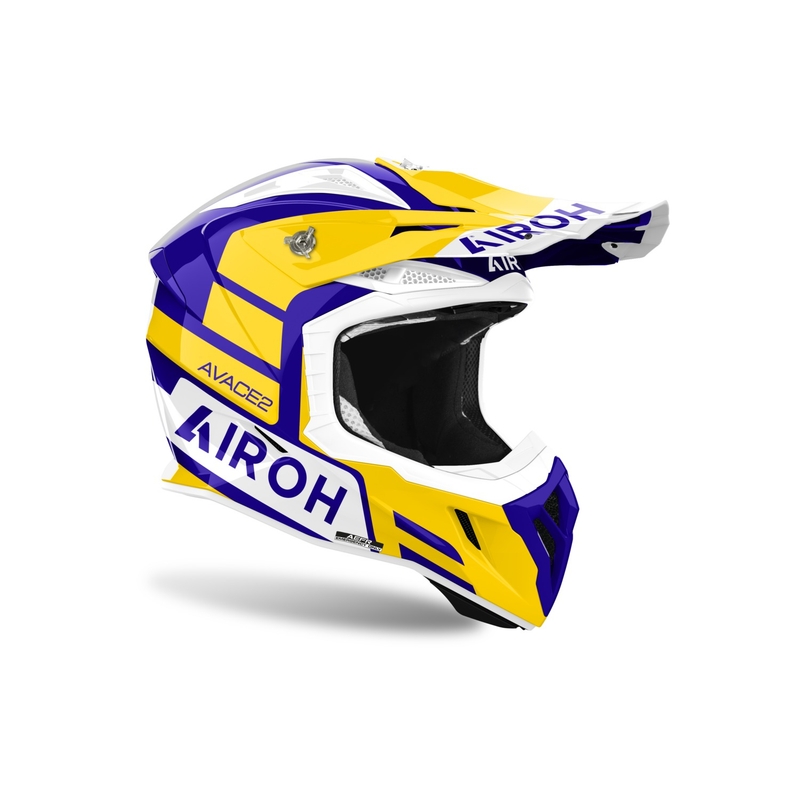 Airoh Aviator Ace 2 Sake Motocross-Helm glänzend gelb