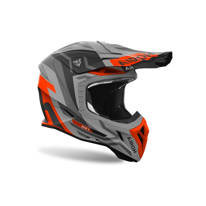 Motocrosshelm Airoh Aviator Ace 2 Ground matt orange