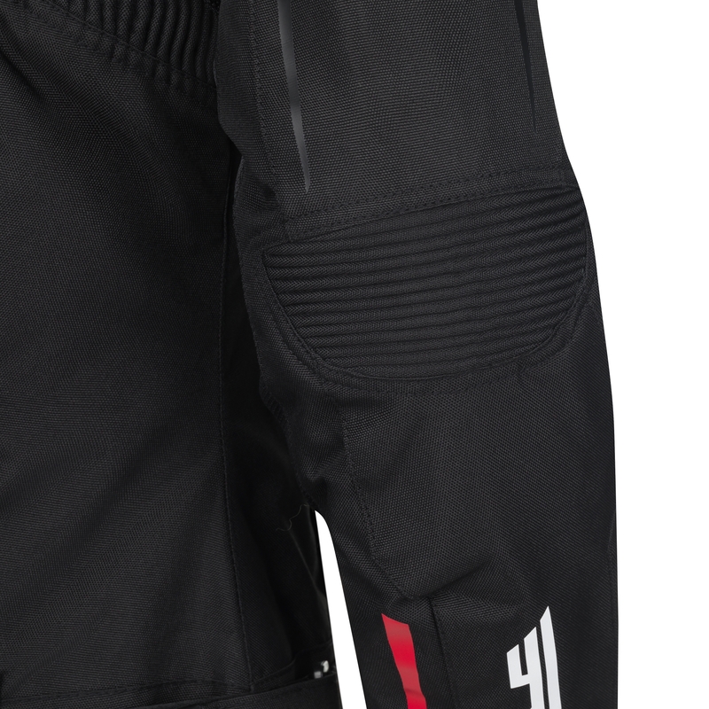 Damen RSA Bolt Schwarz-Weiß-Fluo Gelb Motorradjacke