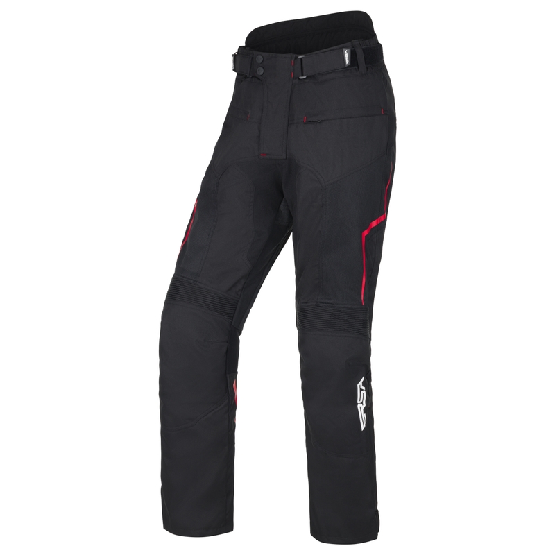 RSA Bolt Motorradhose schwarz-weiß-rot