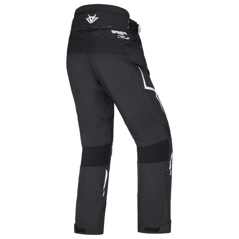 RSA Bolt Motorradhose schwarz/weiß