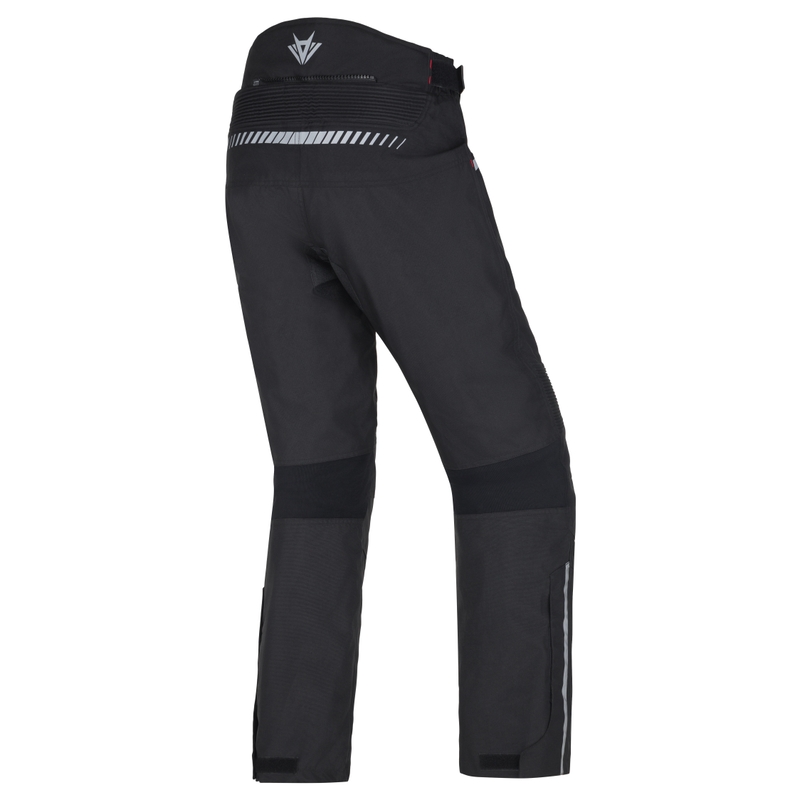 Motorradhose RSA Greby 2 schwarz kurz