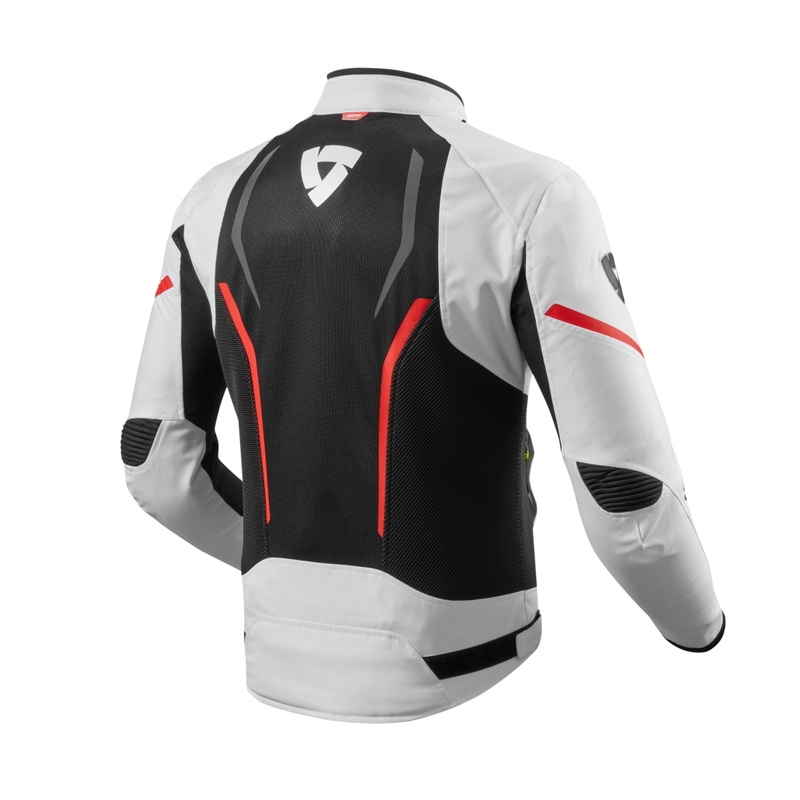 Motorradjacke Revit GT-R Air 2 weiß-schwarz Ausverkauf
