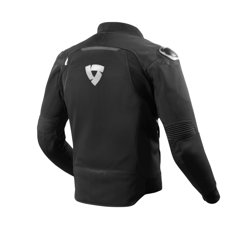 Revit Traction Schwarz-Weiß-Motorradjacke Ausverkauf
