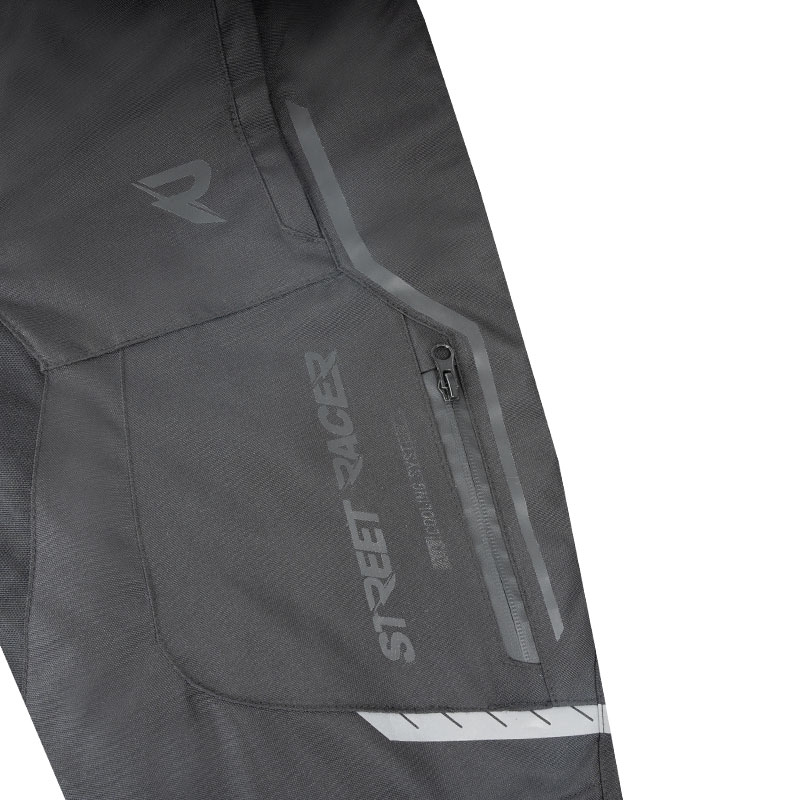 Street Racer Flex Motorradhose schwarz