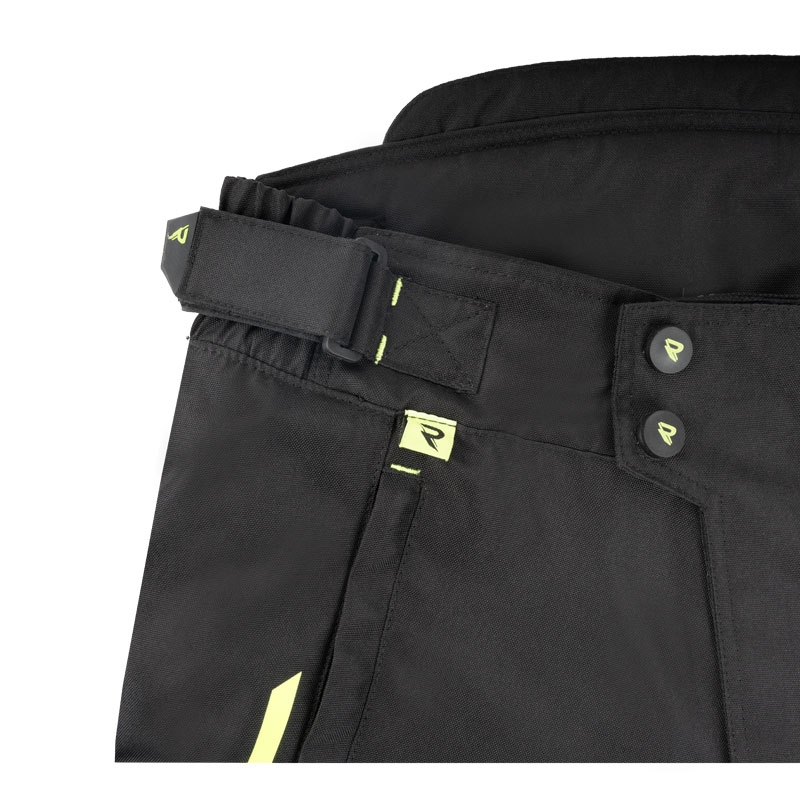 Street Racer Flex Air Motorradhose schwarz-fluo gelb