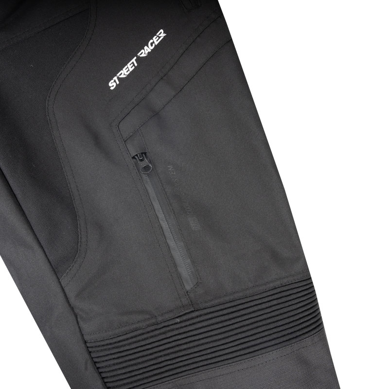 Street Racer Vix Motorradhose schwarz