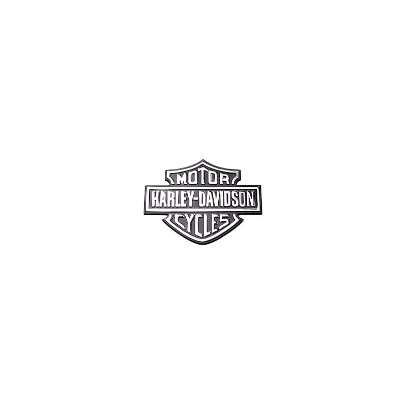 3D-Aufkleber Harley-Davidson Chrom