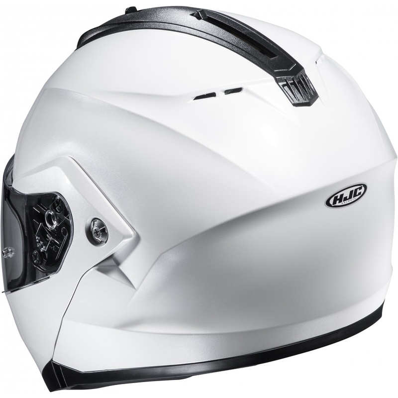 Klappbarer Motorradhelm HJC Helm C91N Solides Perlweiß