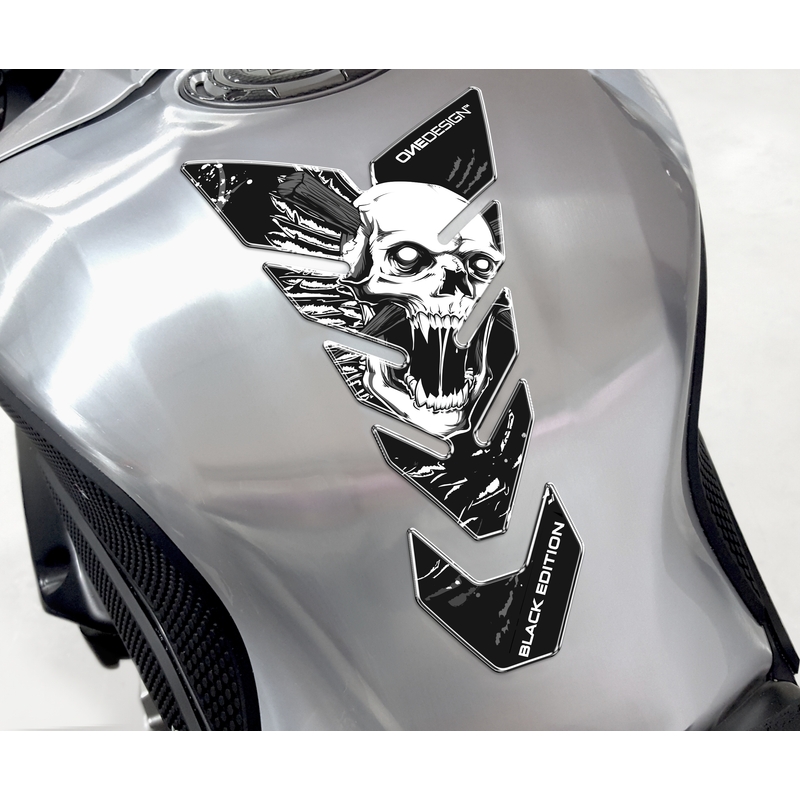 Kraftstofftankdeckel Druck - Skull 6 Ausverkauf
