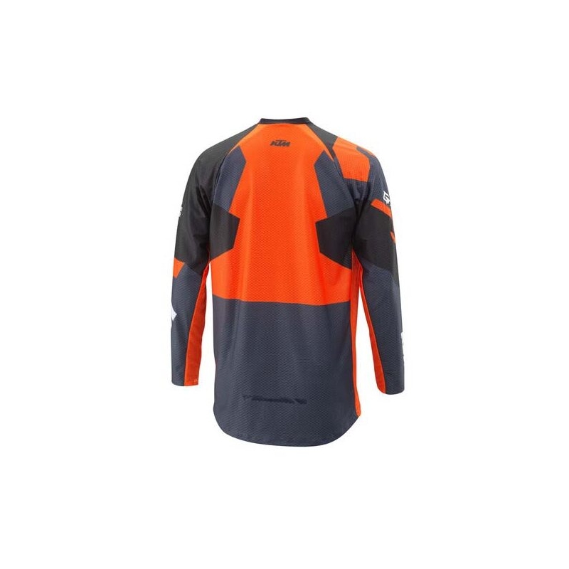 Motocross-Trikot KTM Gravity-FX Air grau-schwarz-orange