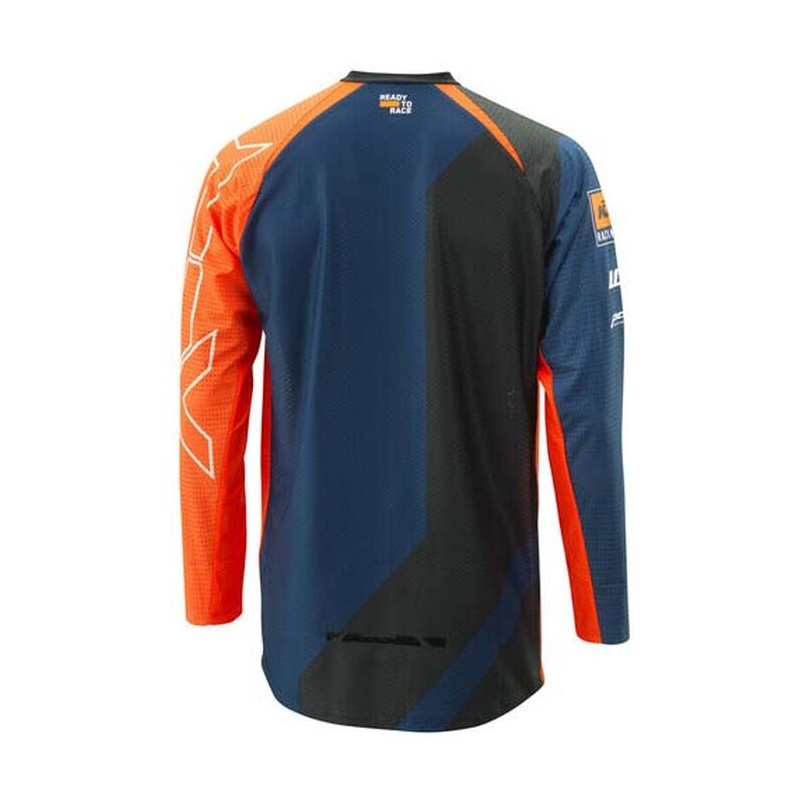 Motokrosový dres KTM Gravity-FX Replica černo-modro-oranžový Ausverkauf