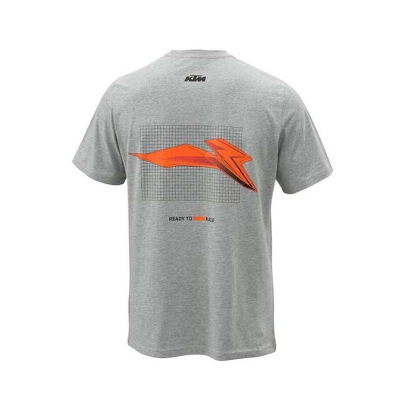 T-shirt KTM Grid Tee grau Ausverkauf