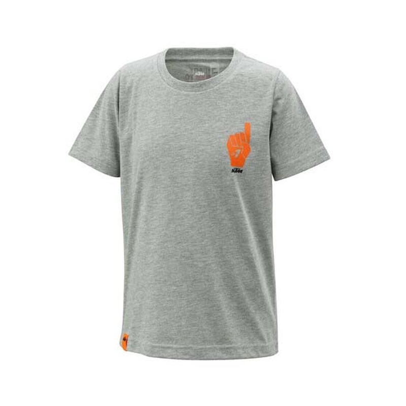 Kinder-T-Shirt KTM Hero Tee grau