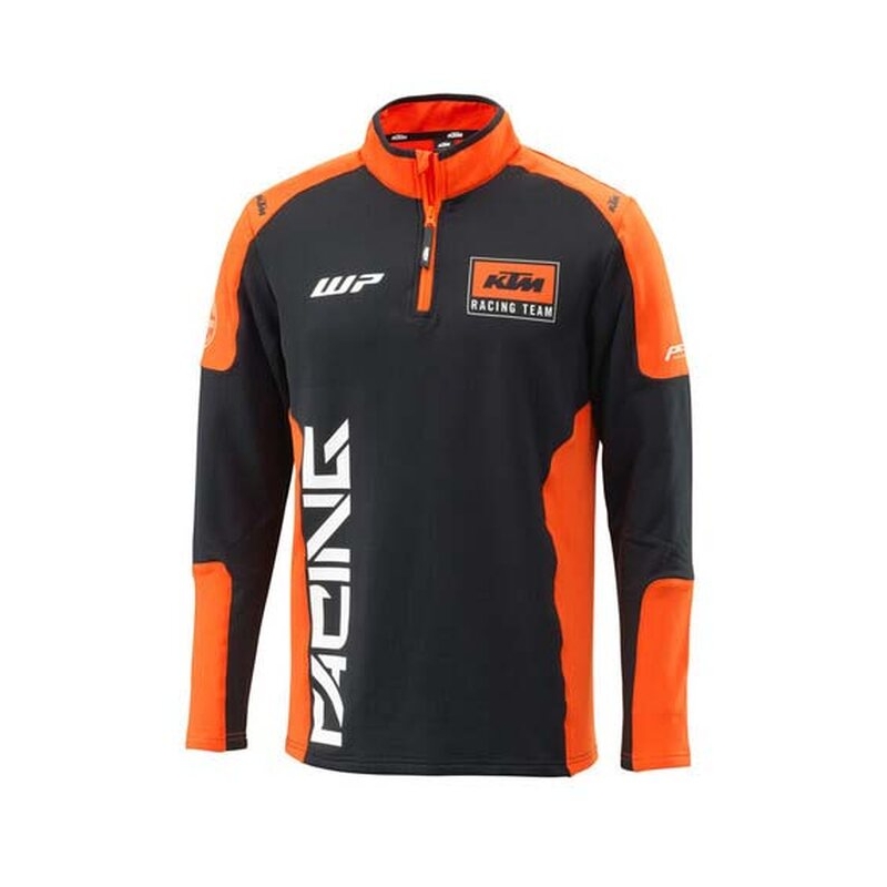 Kapuze KTM Team Halfzip schwarz-orange