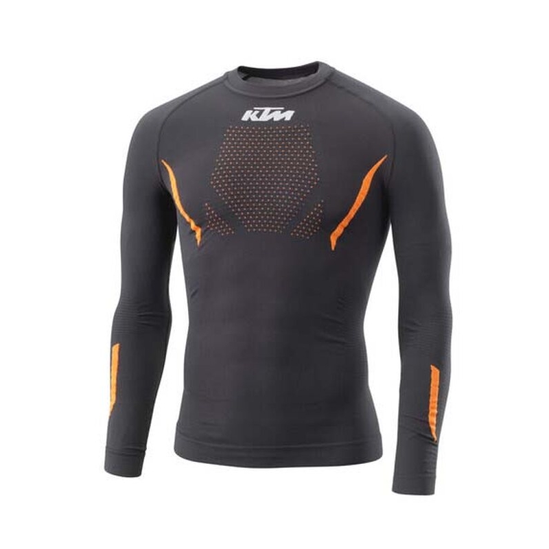Funktions-T-Shirt KTM Summer Performance Long schwarz-orange