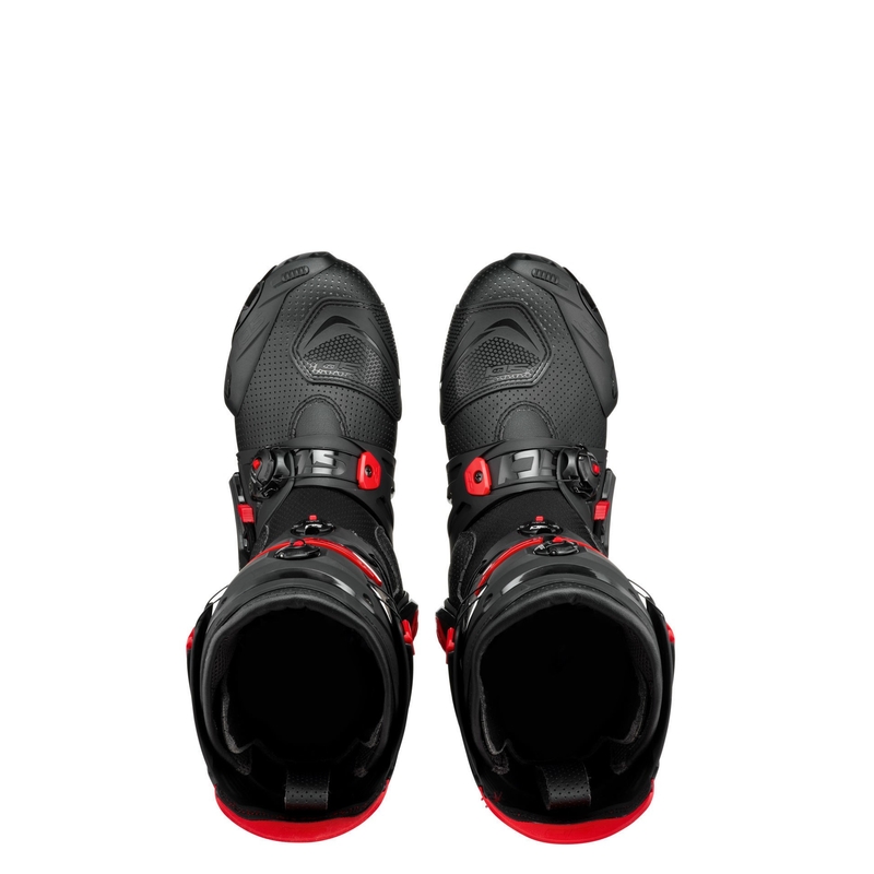 Motorradstiefel SIDI REX AIR schwarz-rot