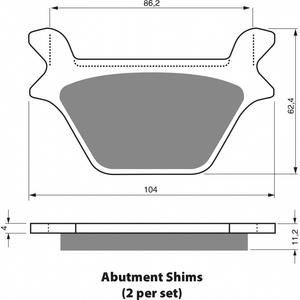 Bremsbeläge GOLDFREN 056 AD