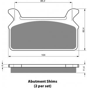 Bremsbeläge GOLDFREN 063 S3