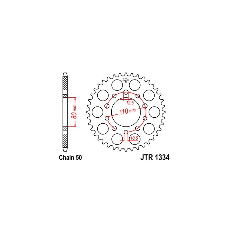 Ketten Rad JT 41T, 530