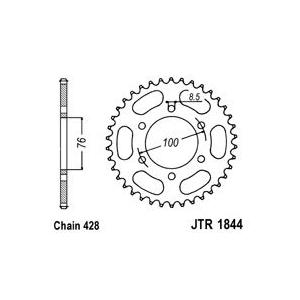 Ketten Rad JT JTR 1844-43 43T, 428
