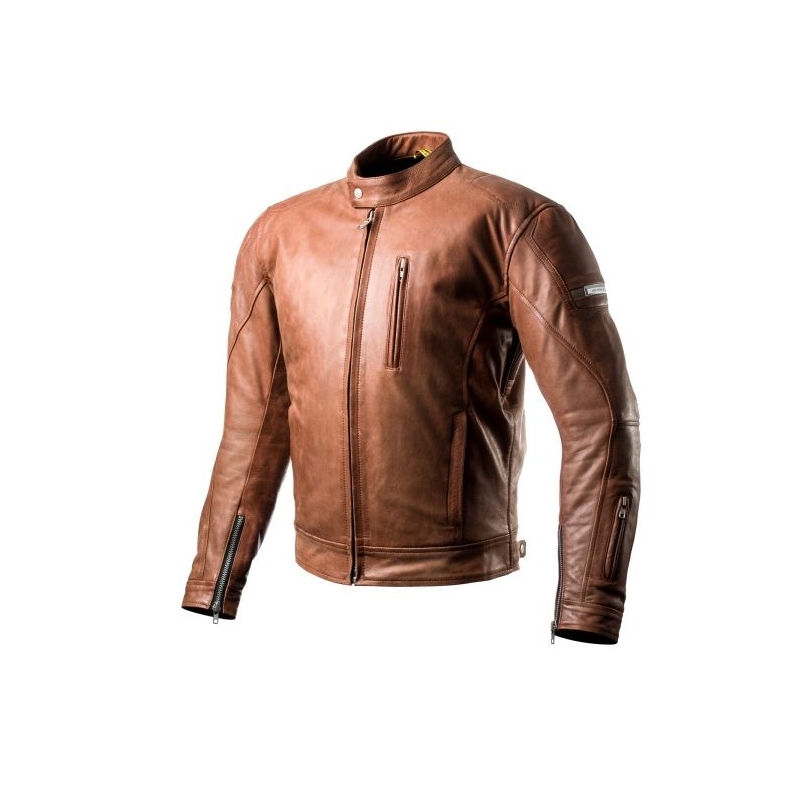 Shima Hunter braune Motorradjacke