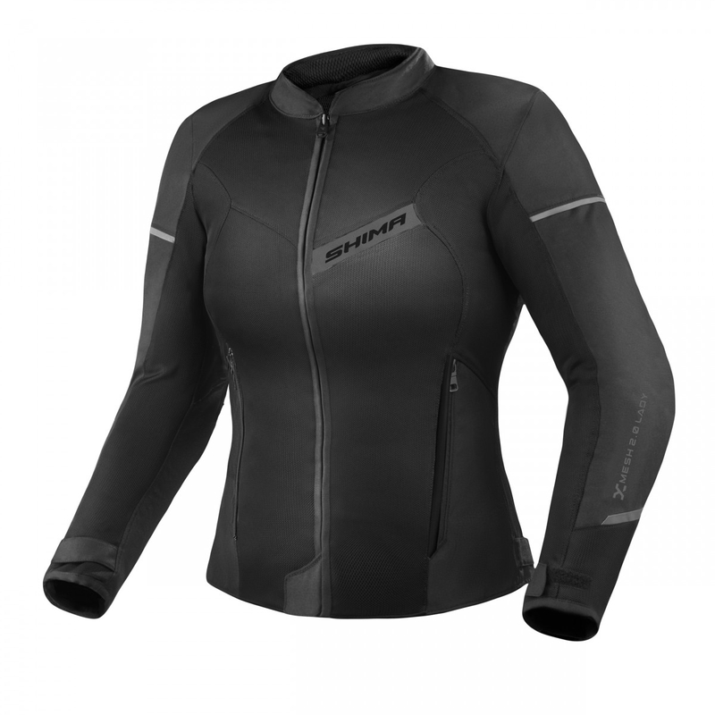 Damen Motorradjacke Shima X-MESH 2.0 schwarz